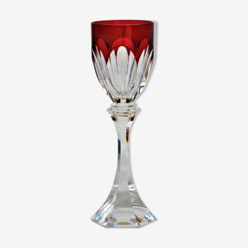 Verre à vin du Rhin (Roemer) en cristal de Saint Louis modèle Chambord