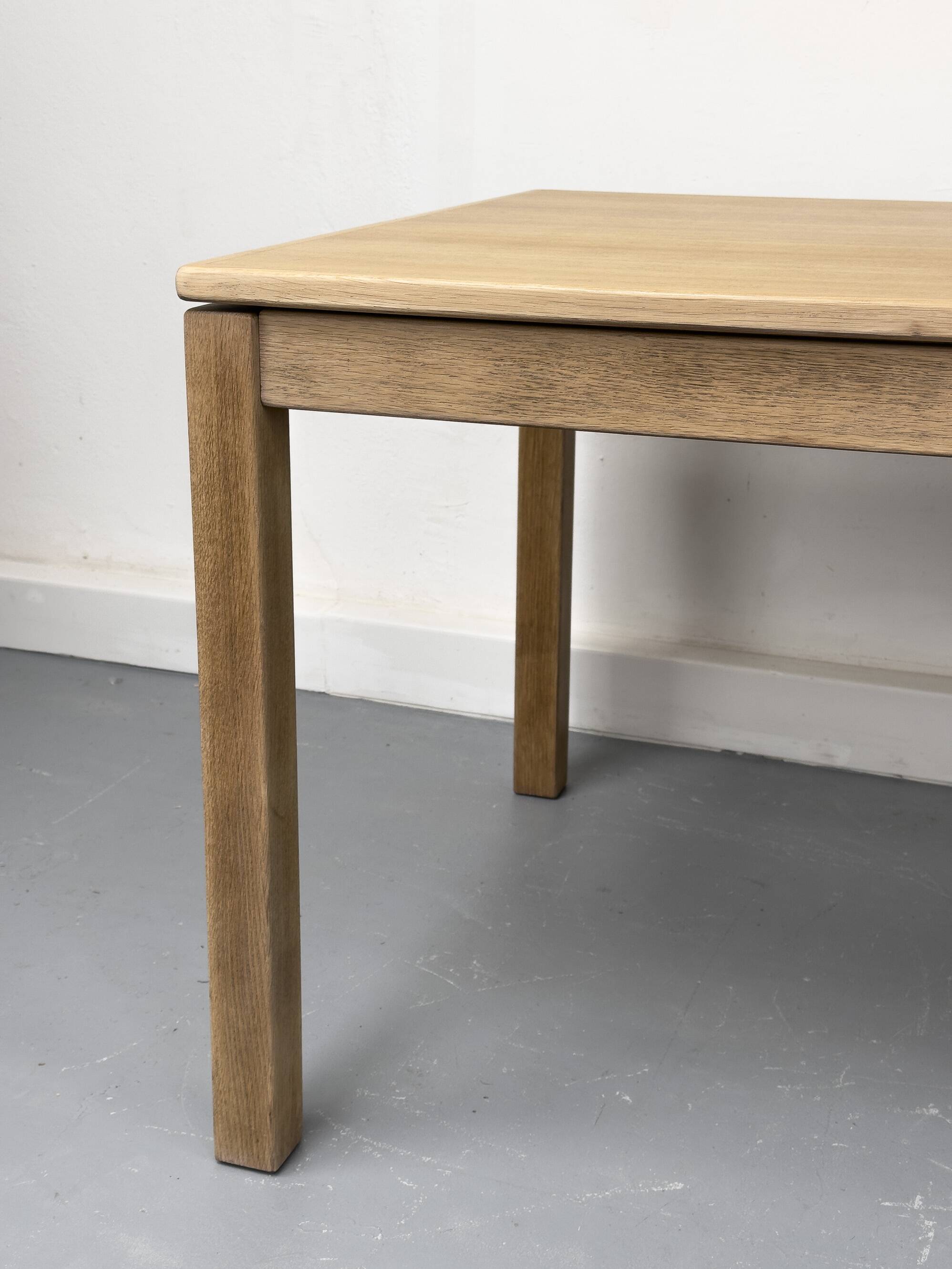 Extendable Oak Dining Table, 1970s