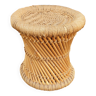 Bamboo and rope stool