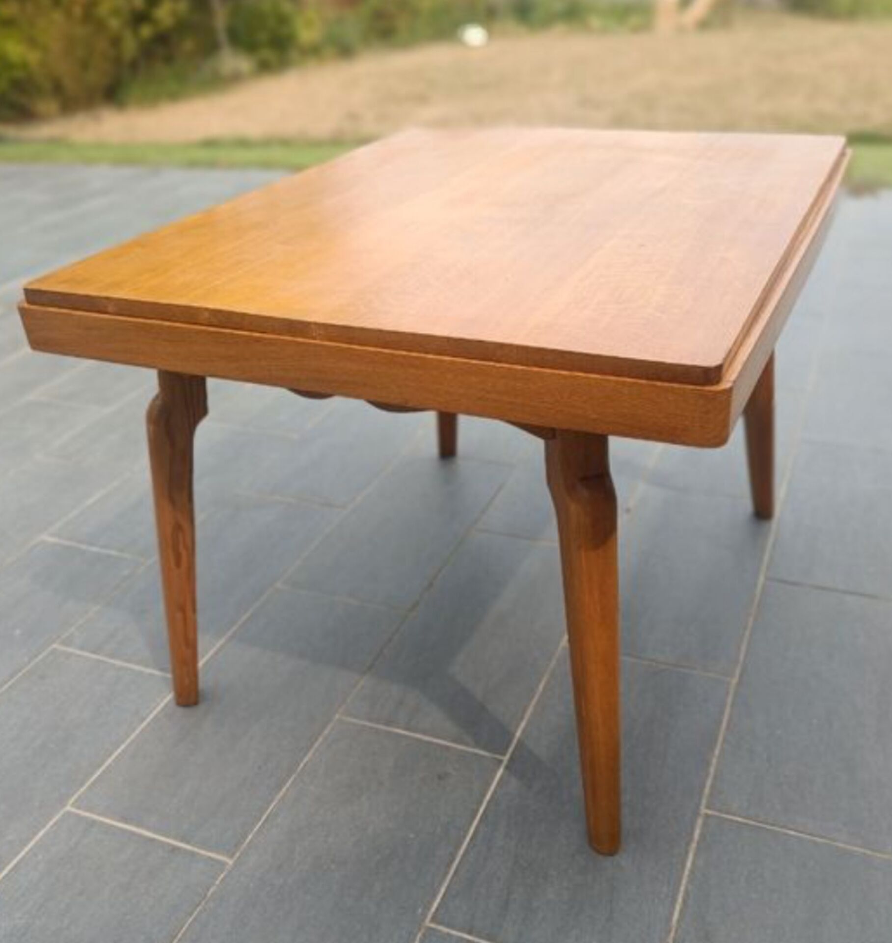 Scandinavian solid oak table