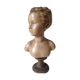 Buste de jeune fille fin XIXeme