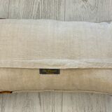 Pair of vintage retro wool knitted cushions