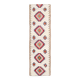 3x10 Vintage Tribal Geometric Kilim Runner Rug, 91x314Cm