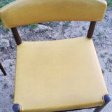 Set of 4 Scandinavian rosewood chairs from the 50s