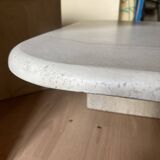 70s travertine nesting tables