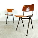 Vintage industrial dining chairs, 1960s