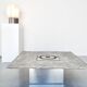 Willy Ceysens, Brutalist Aluminum Coffee Table