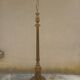 Floor lamp foot in gilded wood