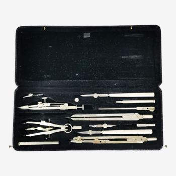 Set of drawing instruments, Mellert, Germany 1950s
