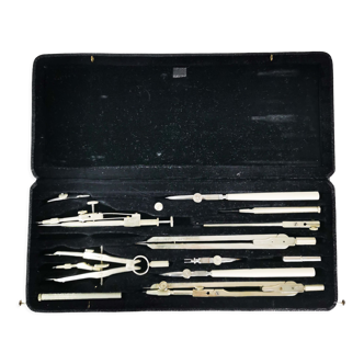 Set of drawing instruments, Mellert, Germany 1950s