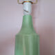 Vintage ceramic lamp, AK Kaiser, Germany, antique light fixture.