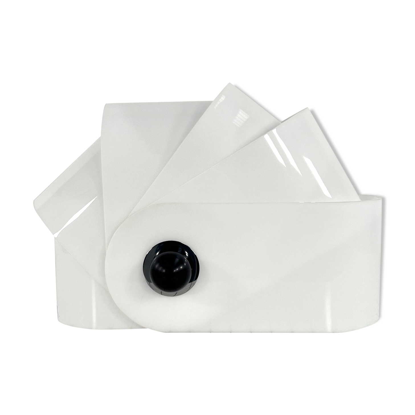 Lampe Gherpe Blanche par Superstudio pour Design Centre Poltronova, 1968