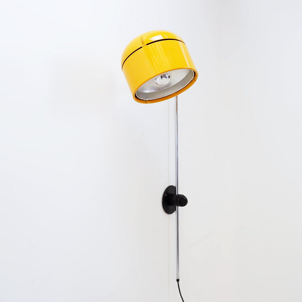 Yellow wall lamp Space Age by Arnold Berges for Staff – Germany, 1970s