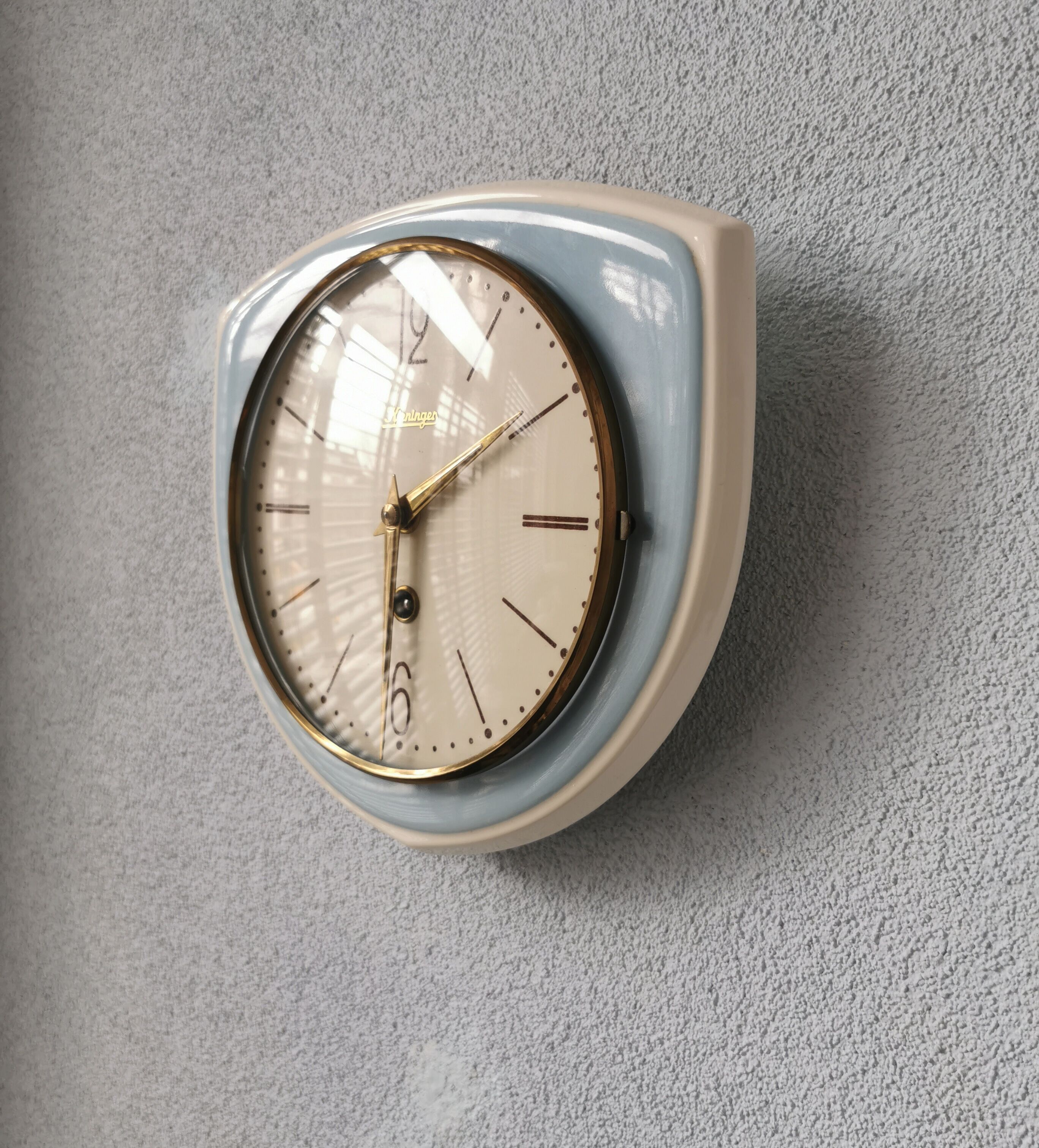 Vintage wall clock Kieninger from the 70's
