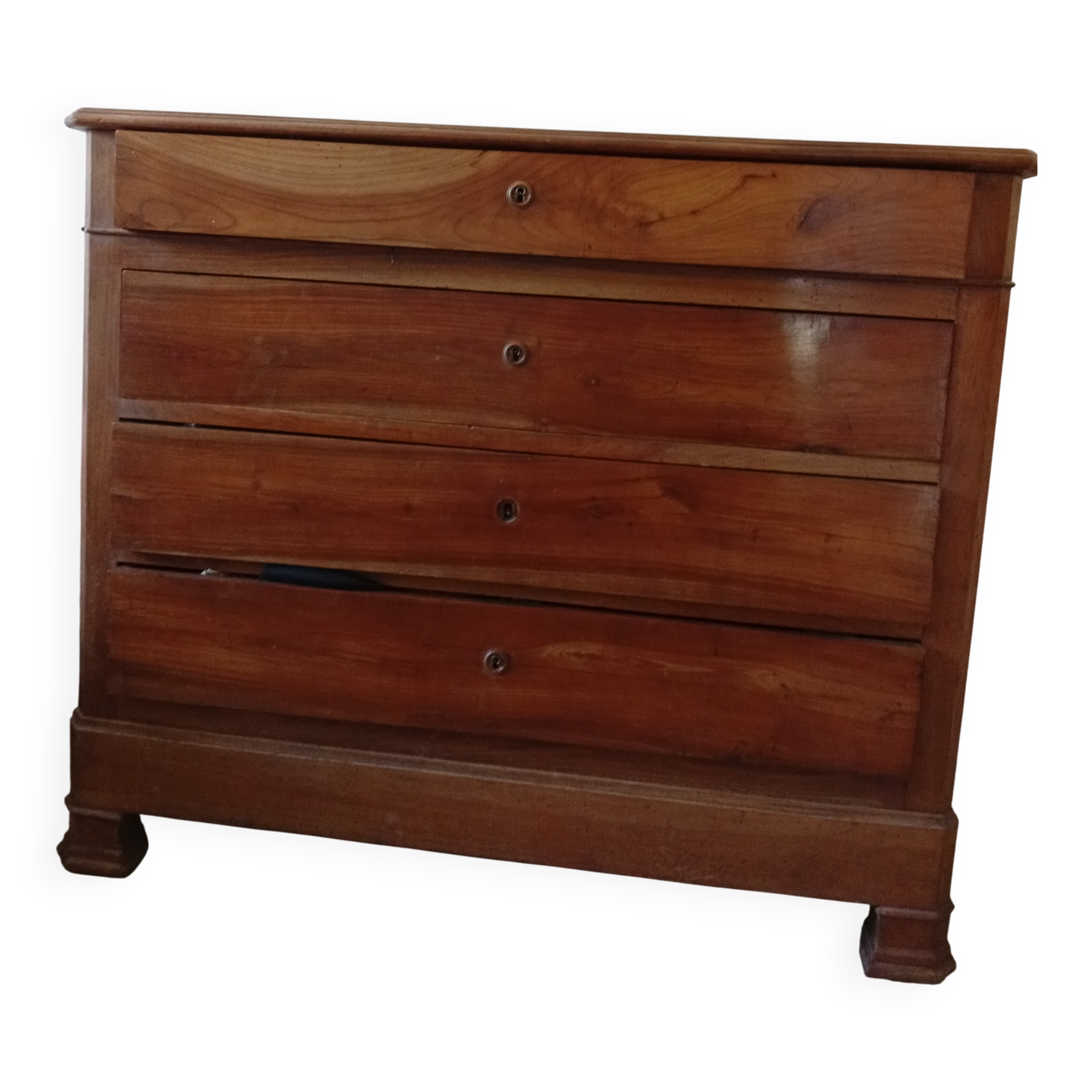 Commode en merisier style Louis Philippe