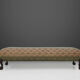 Extra large Victorian sofa and ottoman 1890