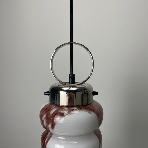 Suspension en forme de trompette par Doria Leuchten 1960