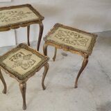 Vintage Venetian nesting table