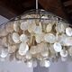 Mother-of-pearl chandelier, 4 levels, 1980, France