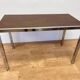Design Wenge wood and chrome Dining/Office Table by Ladislav Vrátník, 1970s