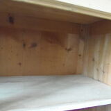 Vintage sideboard in raw pitchpin