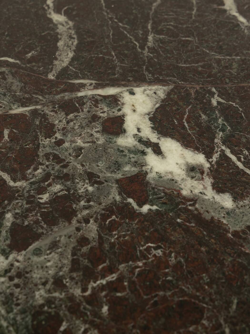 1960s marble dining table, Ø 110 cm