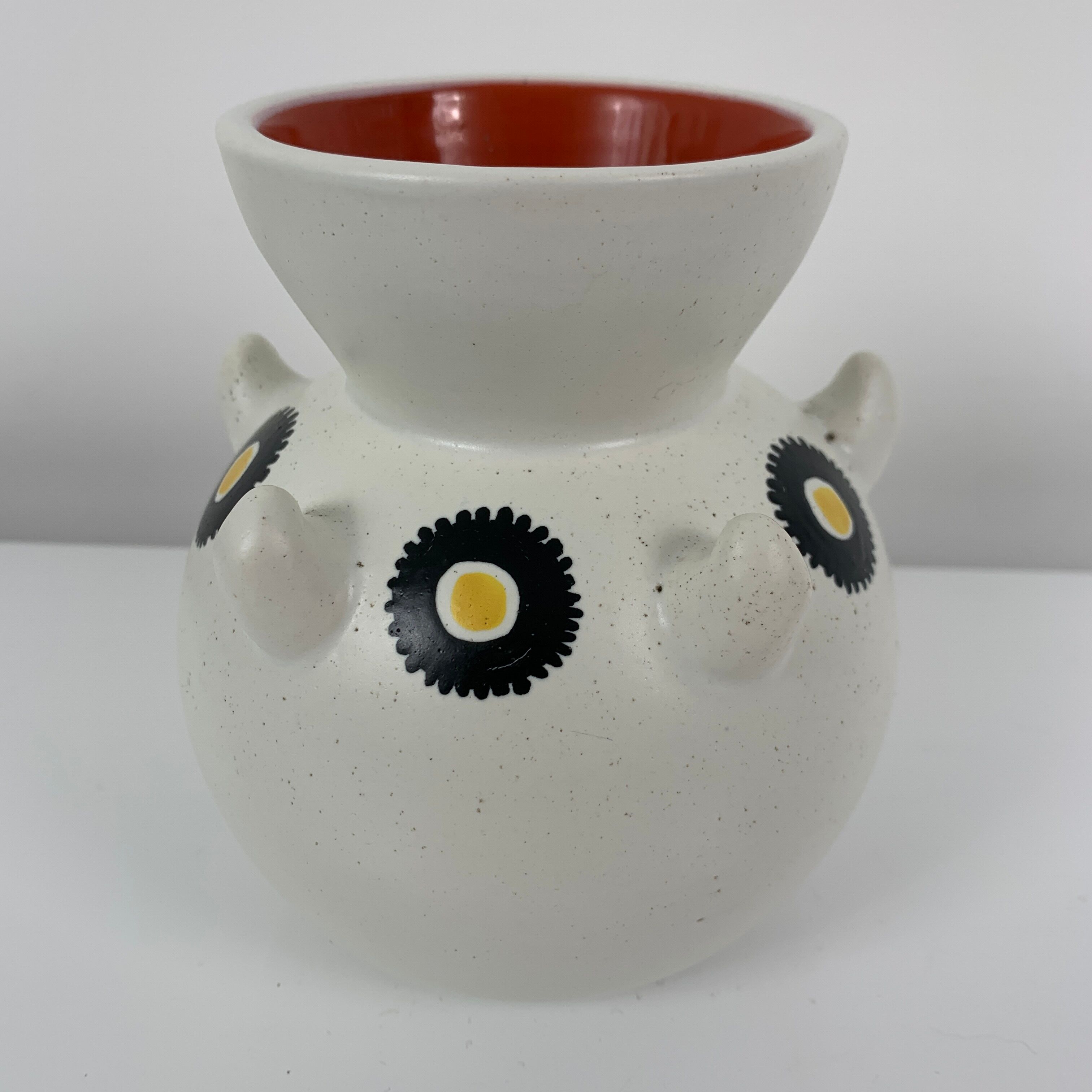 Vase boule à pique Vallauris Andre Baud vintage 50/60