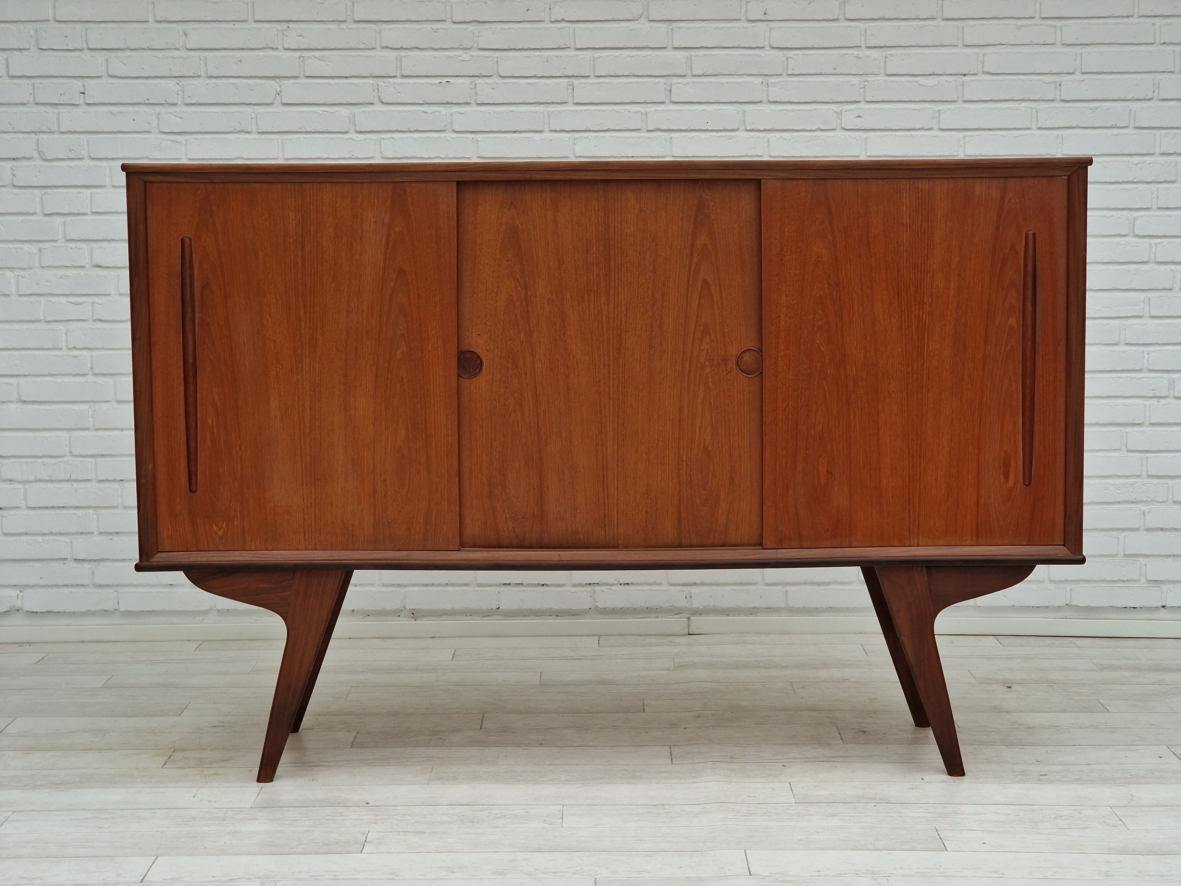 Enfilade danoise vintage, bois de teck