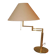Relux Milano multi-adjustable brass table lamp, Italy 1970s