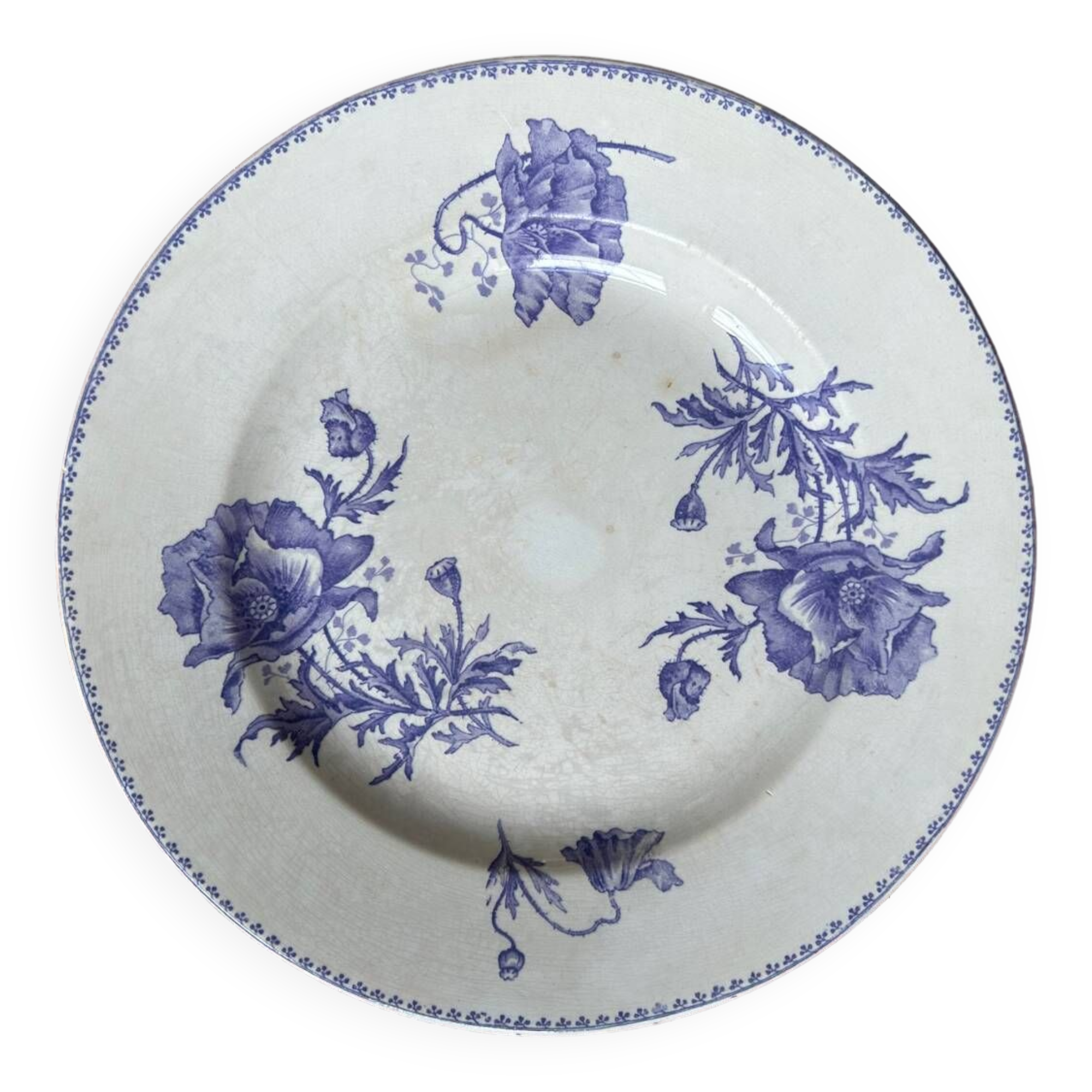Round dish “Terre de Fer” Sarreguemines