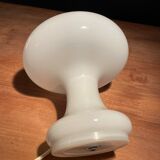 Murano table lamp, opaline glass