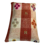 Vintage turkish handmade cushion cover , 30 x 50 cm