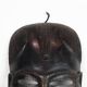 African Mask Hand Craved In Dark Wood From West Africa