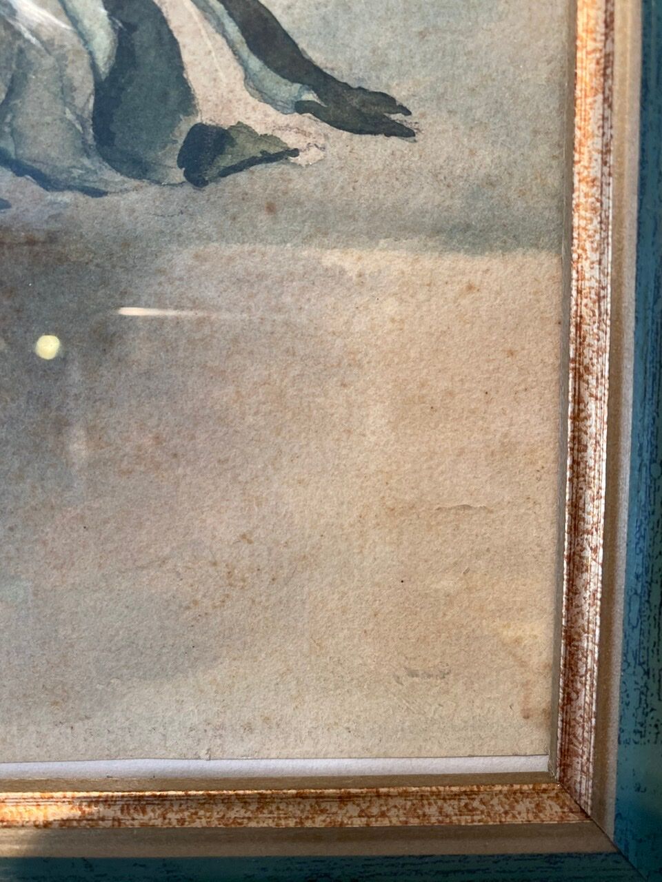 Tableau ancien, nature morte aux roses, XX siècle