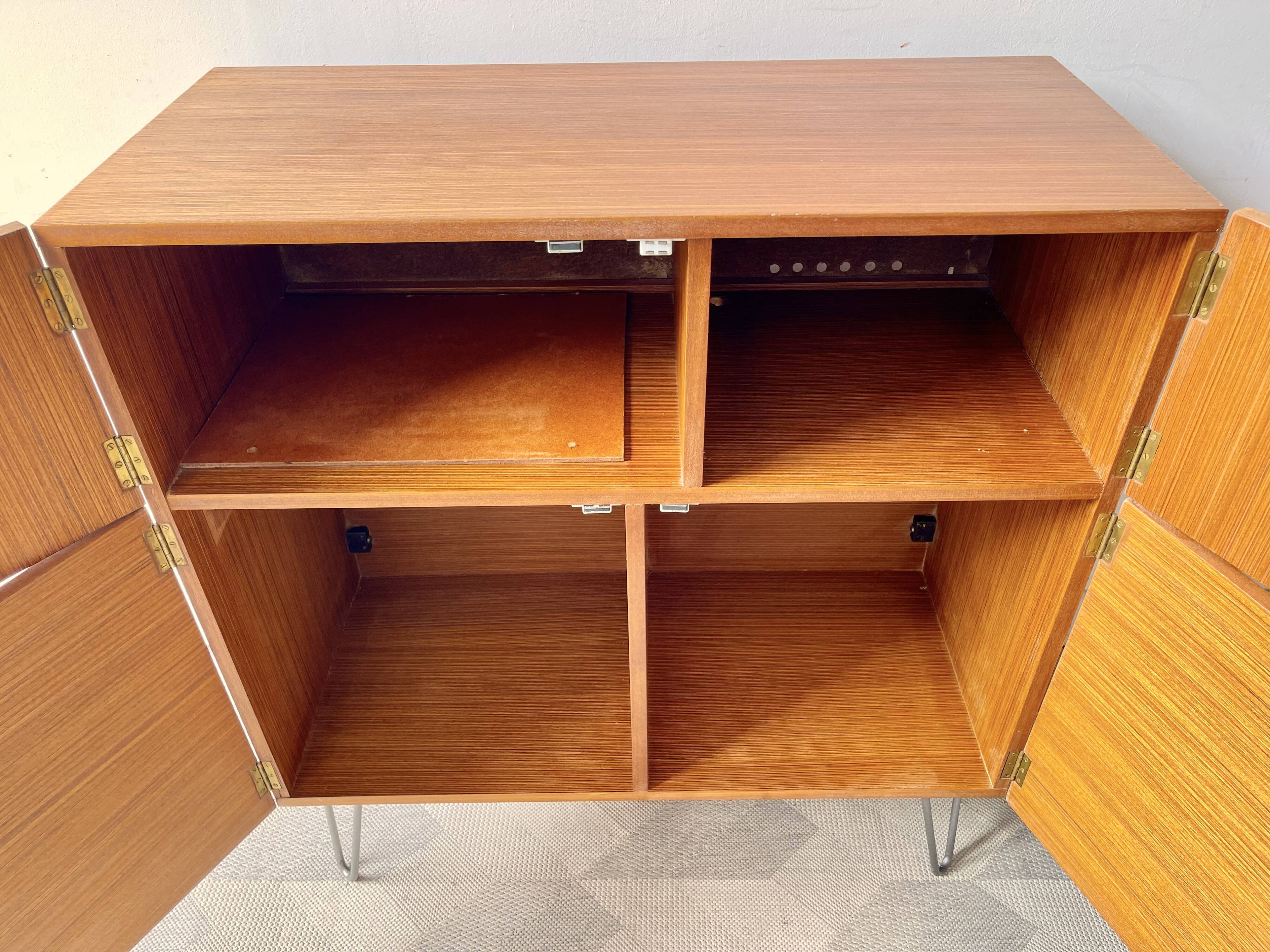 Vintage teak cabinet sideboard