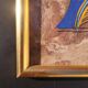 Vintage painting, Mexican folk art