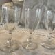 5 water glasses, Crystal Saint Louis, model Massenet with Venetian dimensions