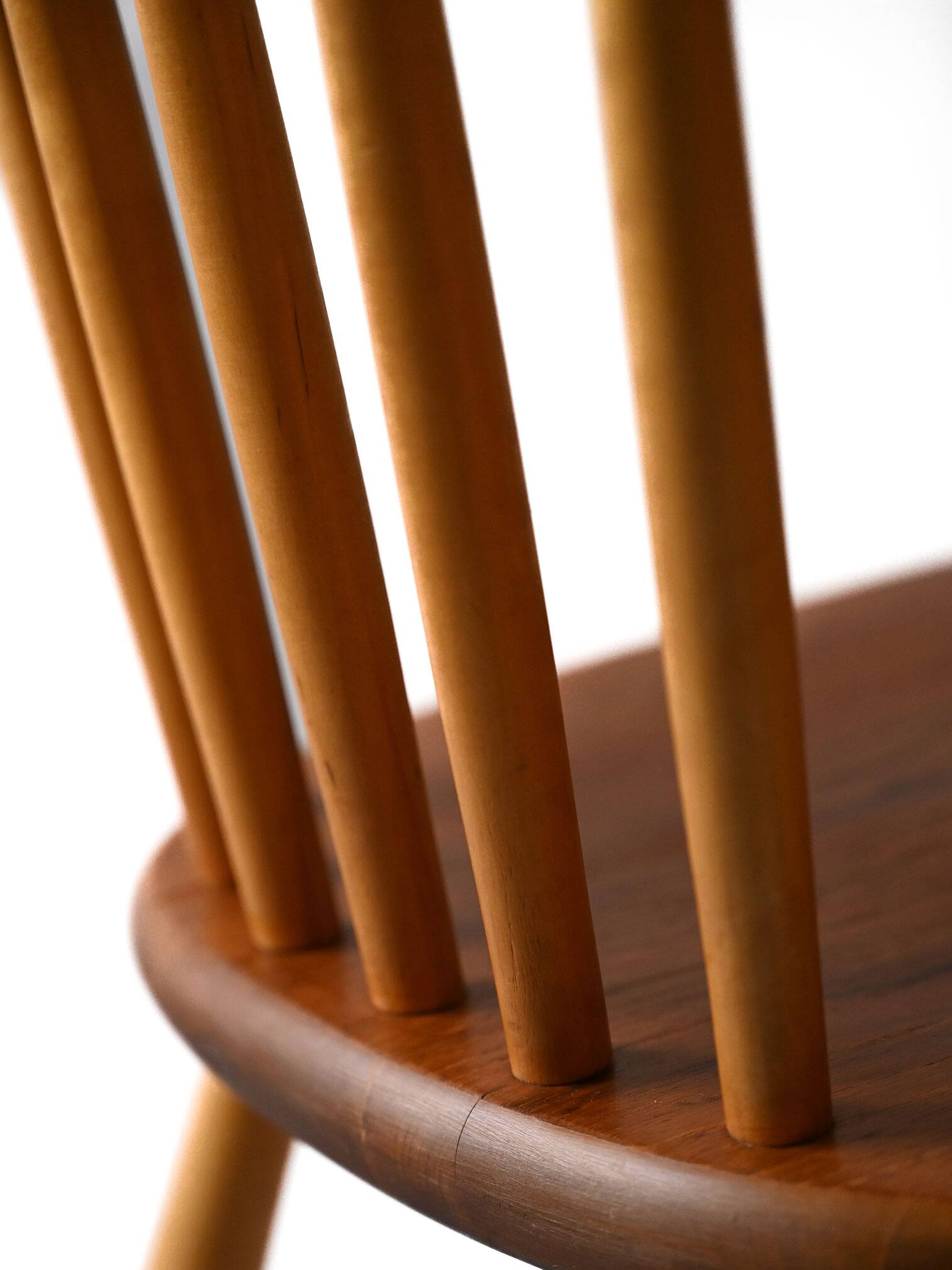 Paire de chaises Pinstolar scandinaves vintage