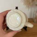 Crown Clarence English porcelain cup and dessert plate
