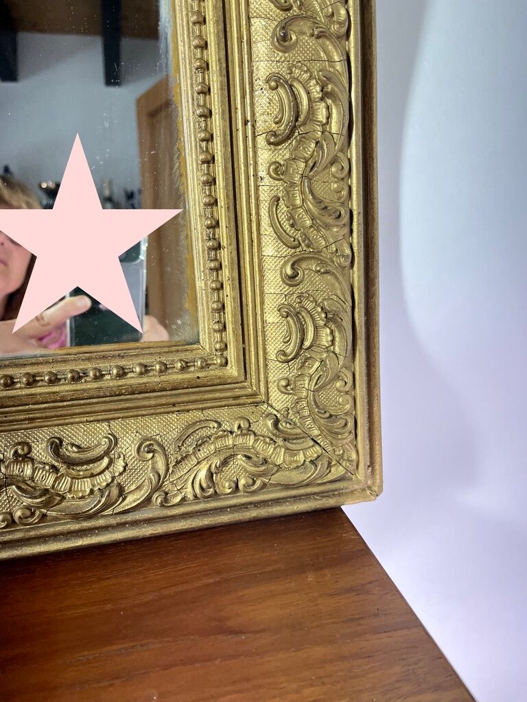 Mirror Louis Philippe Antique XIX th France