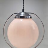 Opaline globe pendant