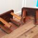 Two plant holders