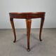 1930s Czechoslovak Art Deco Round Table in Wood and Veneer