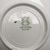 Plat creux surélevé Orcérame demi-porcelaine