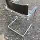 Beautiful pair of vintage chairs in the Marcel Breuer style.