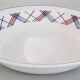 Hollow round earthenware dish Digoin Sarreguemines model Salies vintage