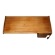 Left corner desk, Brazilian wood, mid-century Danish.