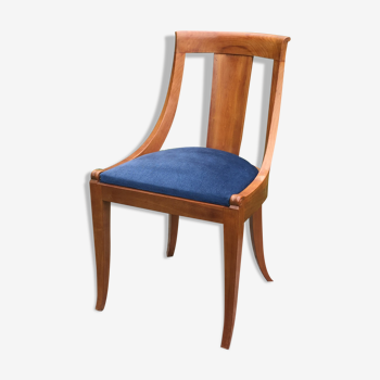 Walnut chair Empire style