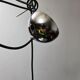 Suspension vintage Staff Saturno chrome par Kazuo Motozawa