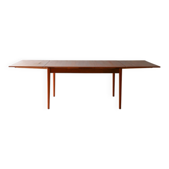 Table à manger extensible vintage scandinave en teck